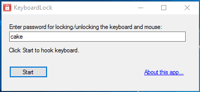 KeyboardLock- interface