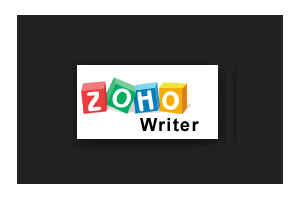 New Zoho Writer