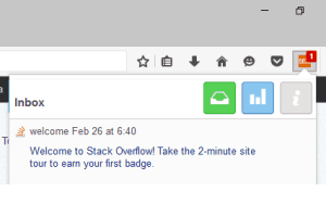 StackExchange notifier for Firefox