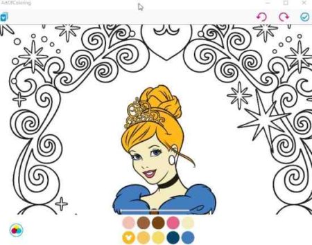 art of coloring by disney colring page