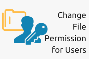 change file permission