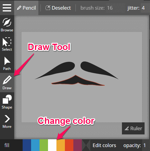 draw tool