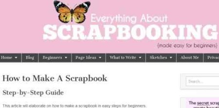 everything about scrapbooking