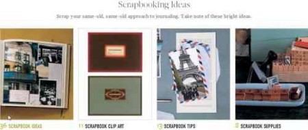 martha stewart scrapbooking