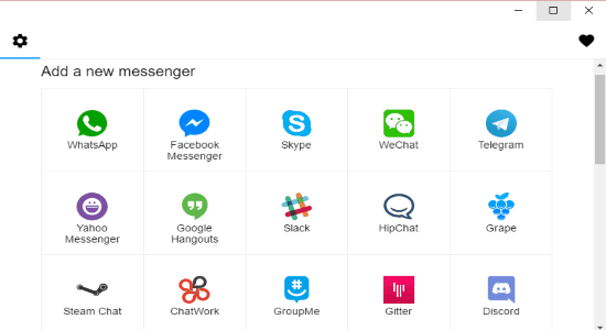 multi messenger chrome app