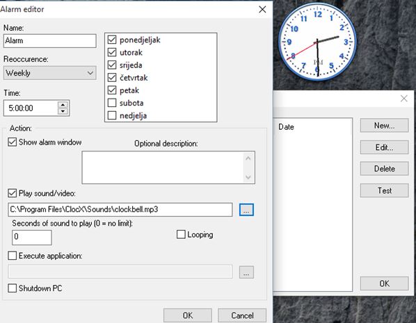 alarm software for pc free download