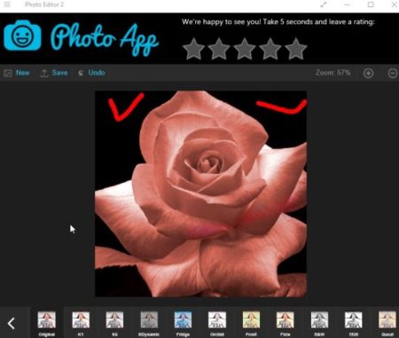 photo editor 2 filters