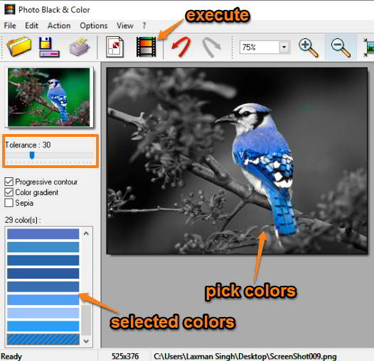 pick colors from image