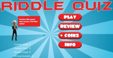 riddle quiz home