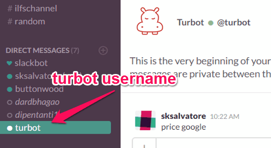 turbot username