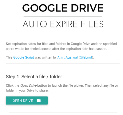 add a file or folder from google drive