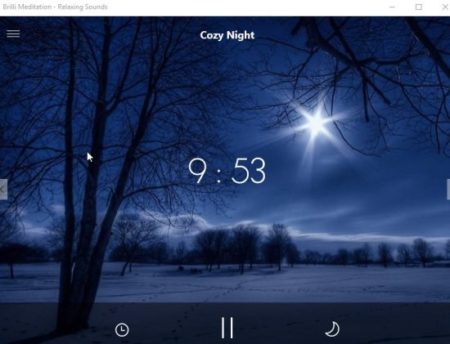 brilli meditation relaxing sounds timer