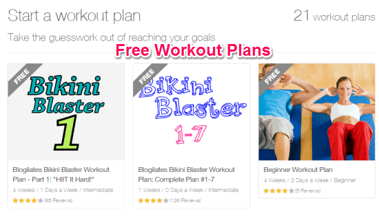 free workout plans