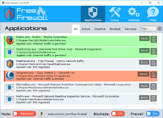 Free Firewall Software