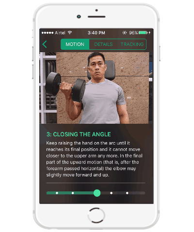 iphone weight training app