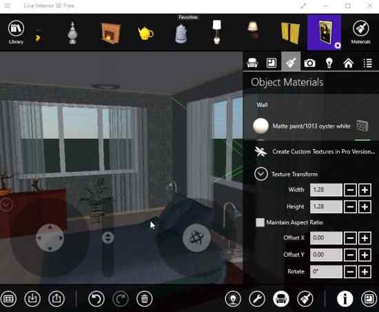 Windows 10 Home Design App with Auto 3D Design Rendering from 2D