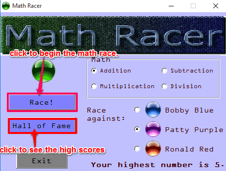 math racer