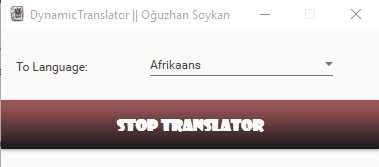 stop translator