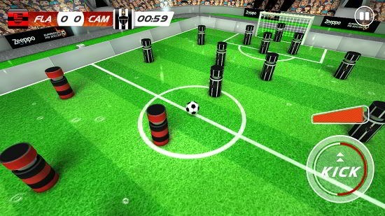 superstar pin soccer gameplay
