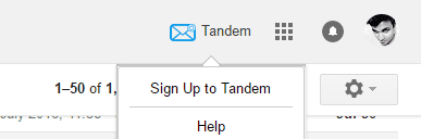 tandem sign up