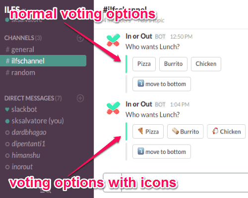 voting options'