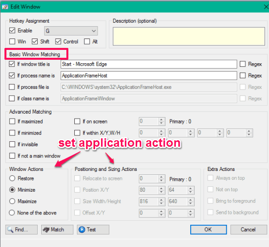 add-application-and-set-action
