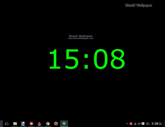 clock wallpaper