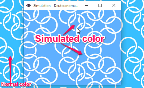 colour simulator