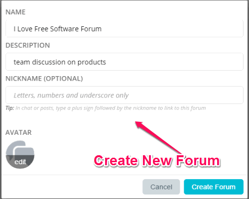 create-forum