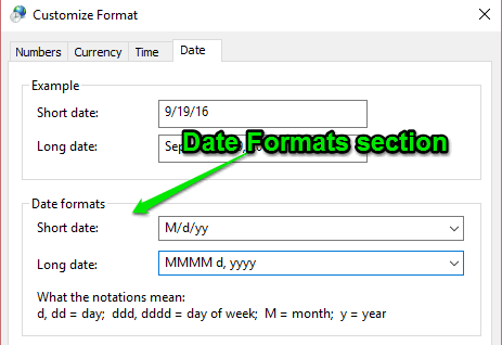 date-formats