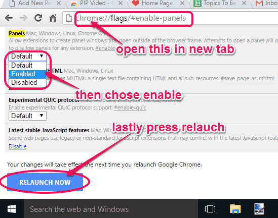 enable-chrome-panels