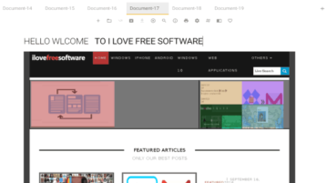 Open Source Document Editor With Markdown, HTML support