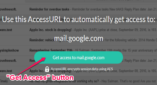 get access to button