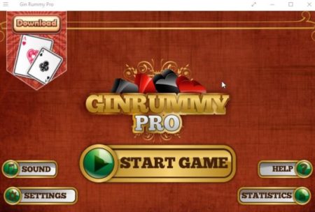 gin rummy pro home