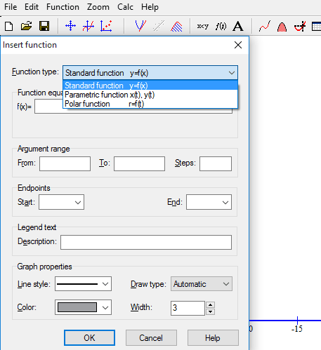 insert function-plot-mathematical-function