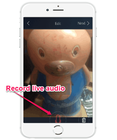 record live audio