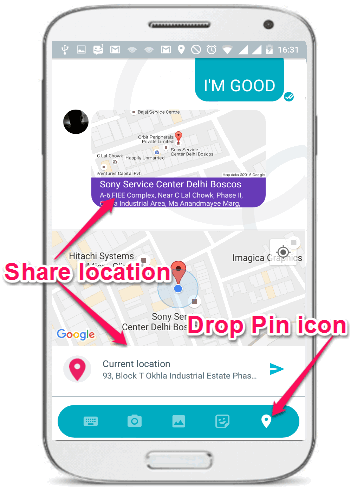 share-location