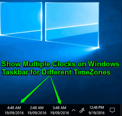 show-multiple-clocks-on-windows-taskbar