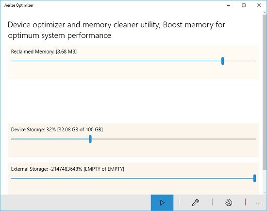 Aerize Optimizer optimization in process