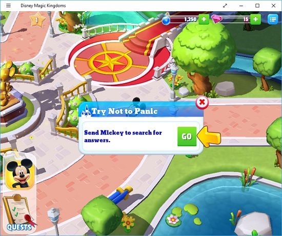 Disney Magic Kingdoms objectives