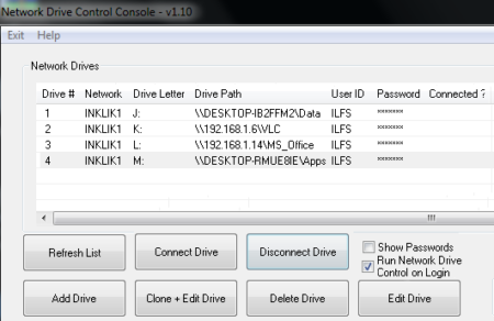 FREE NETWORK DRIVE MAPPING SOFTWARE FOR WINDOWS