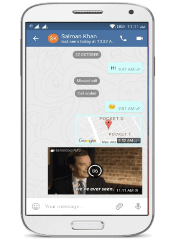 actor messenger for android