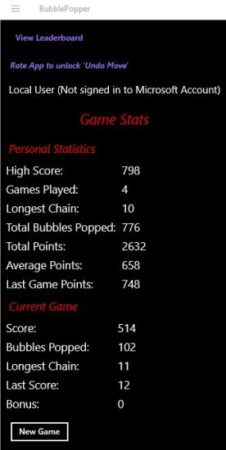 bubblepopper stats