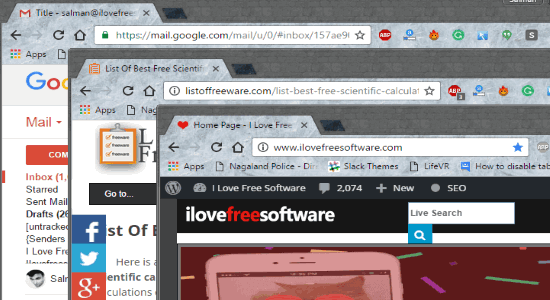 disable chrome tabs