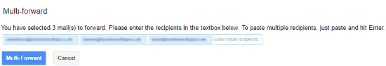 multi-forward Gmail emails 
