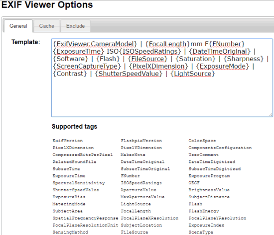 set options