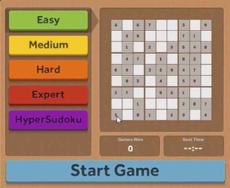 sudoku classic new difficulty mode