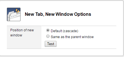 window position