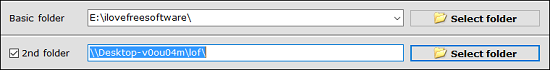 Anti twin folder inputs