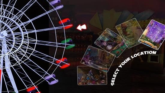 Hidden Objects Carnival Party select location